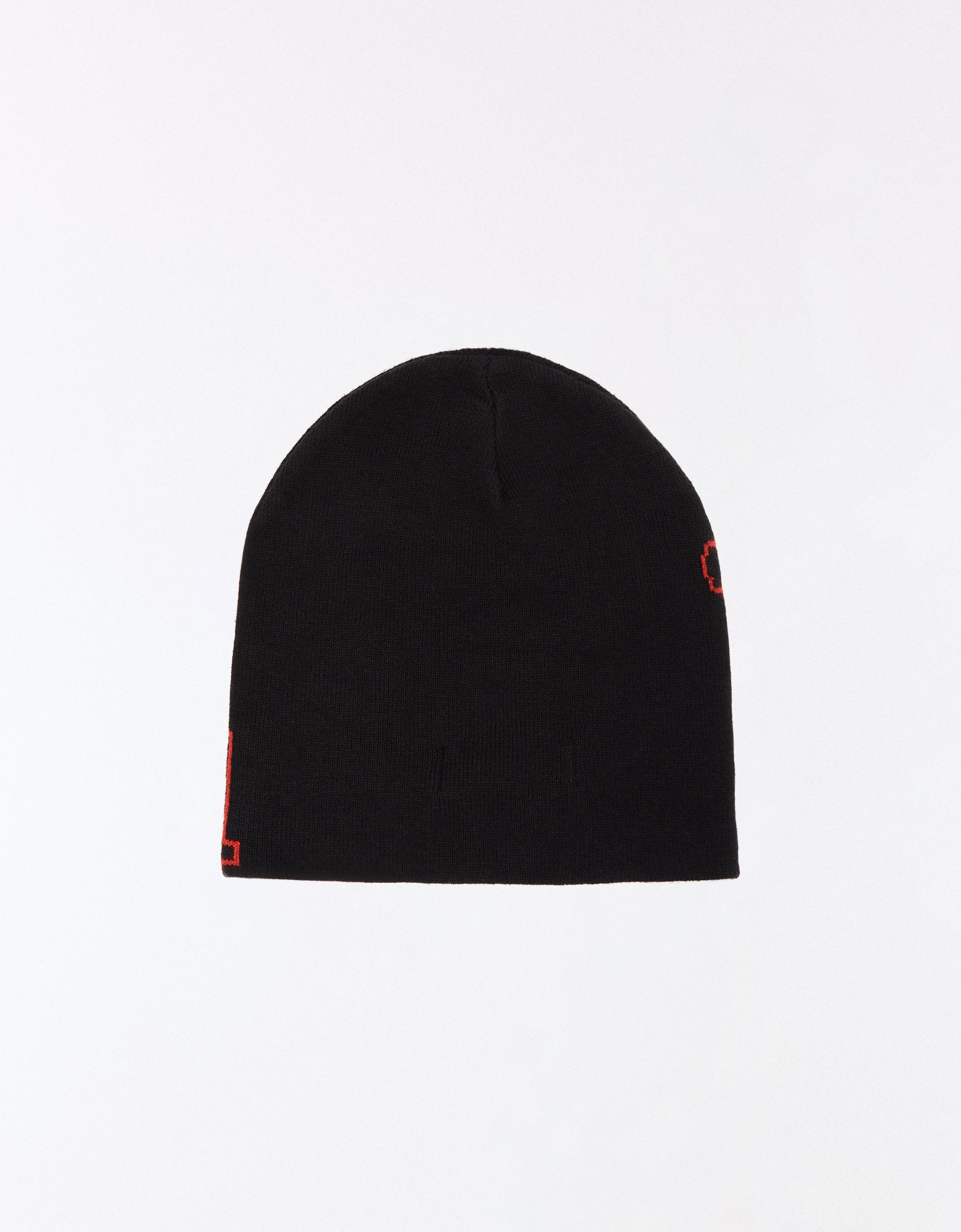 Knit beanie NTS X THAIBOY DIGITAL — Black