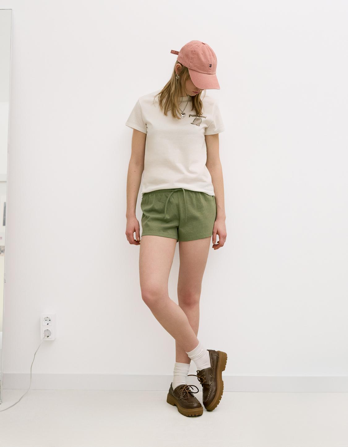Plush shorts