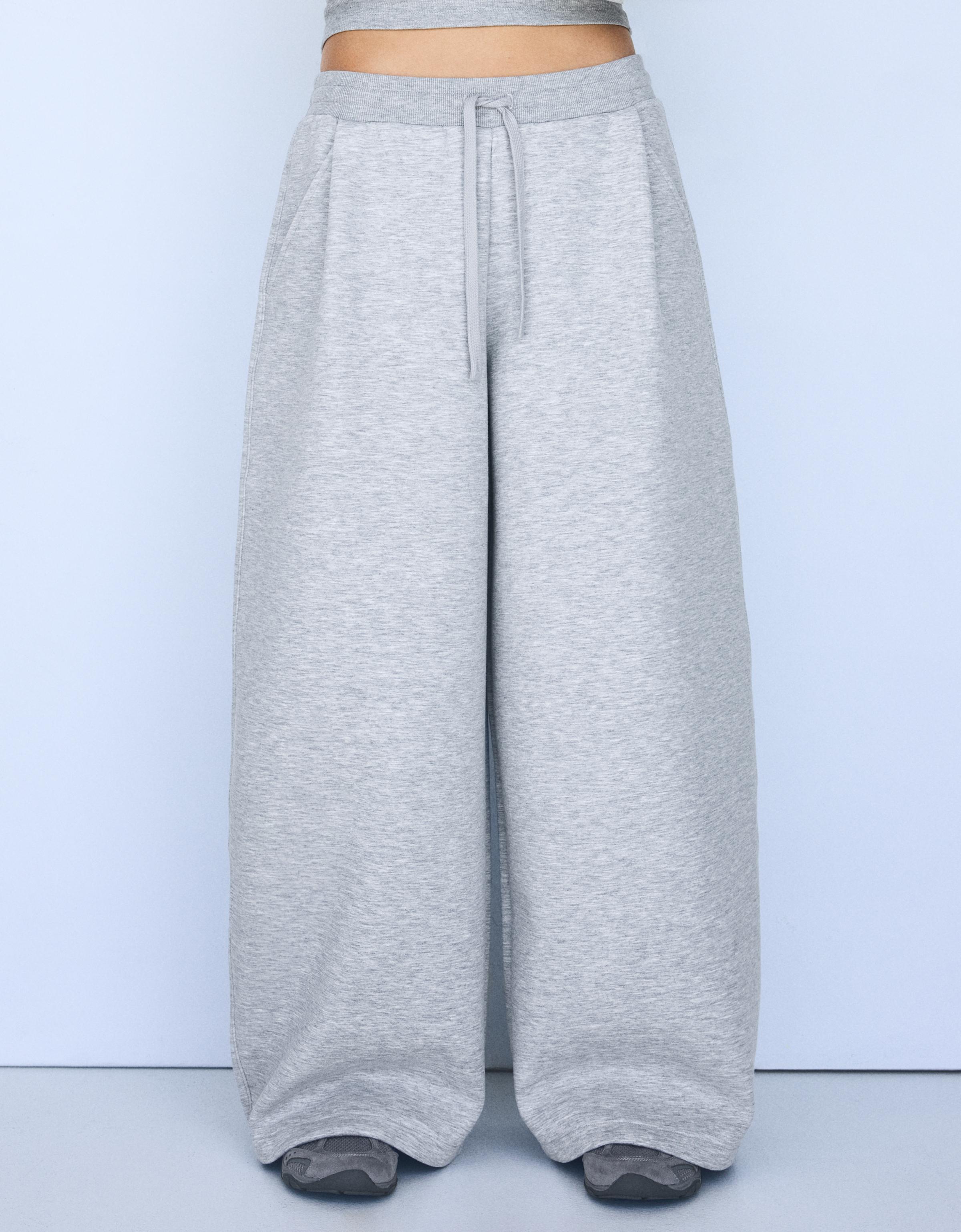 Barrel trousers — Grey