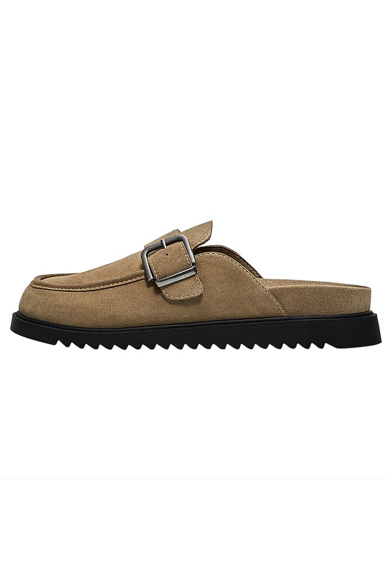 Buckle clogs — SAND