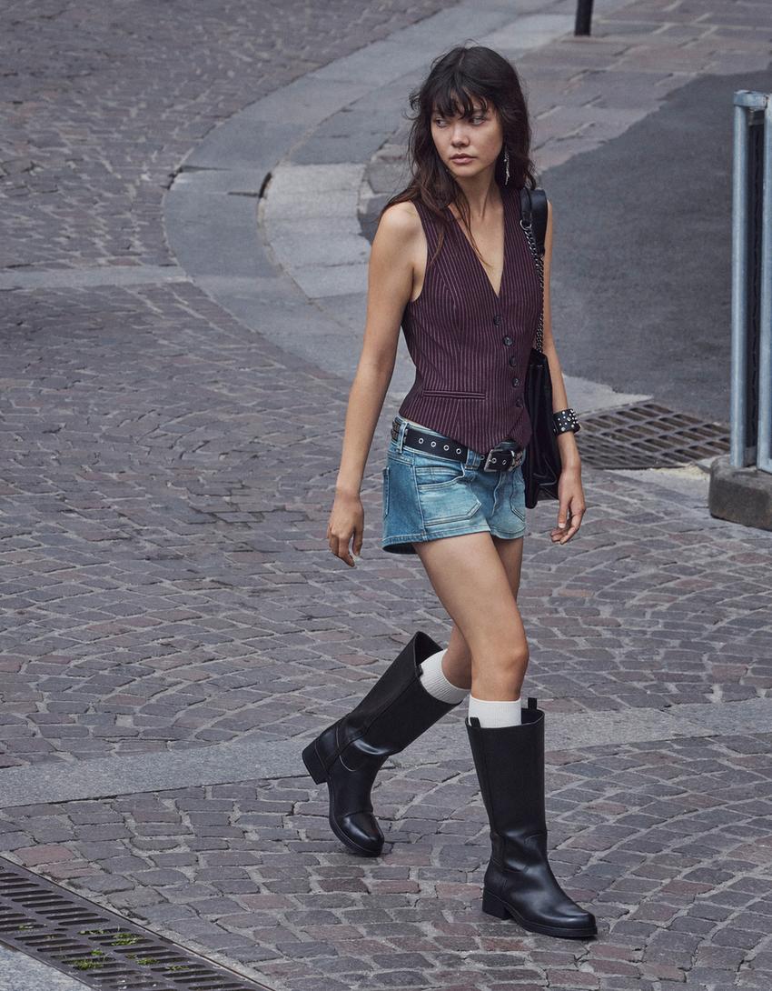 Pielāgojama veste-Tumšsarkans