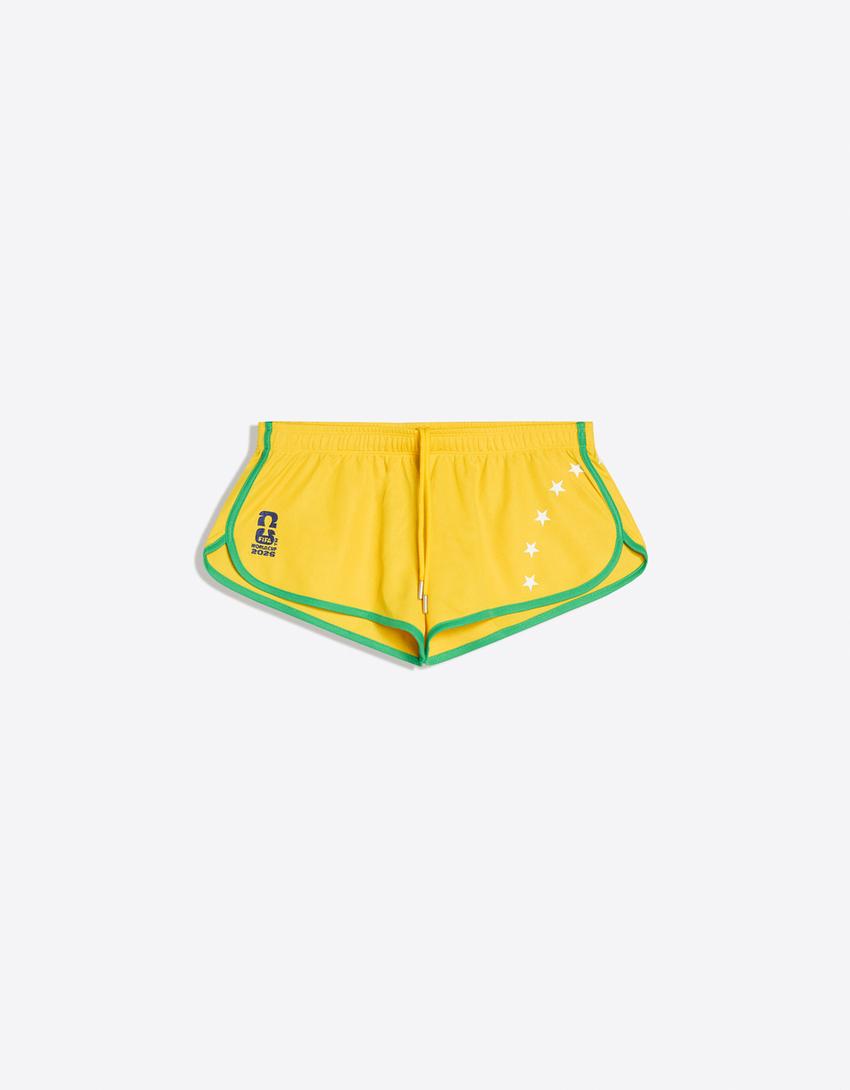 Brazil FIFA WORLD CUP™ mesh shorts-Yellow