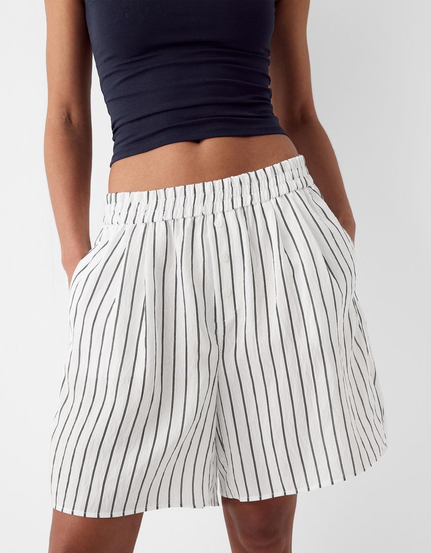 شورت برمودا مخطط-أبيض-4