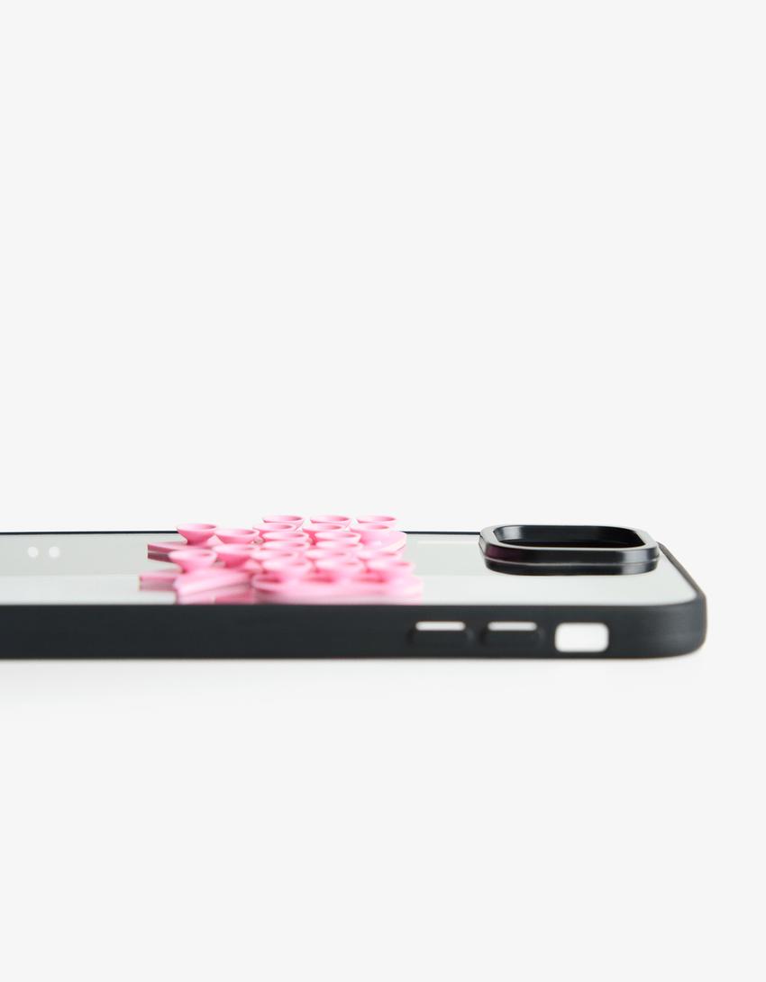 Funda móvil lazo ventosa-Rosa-1