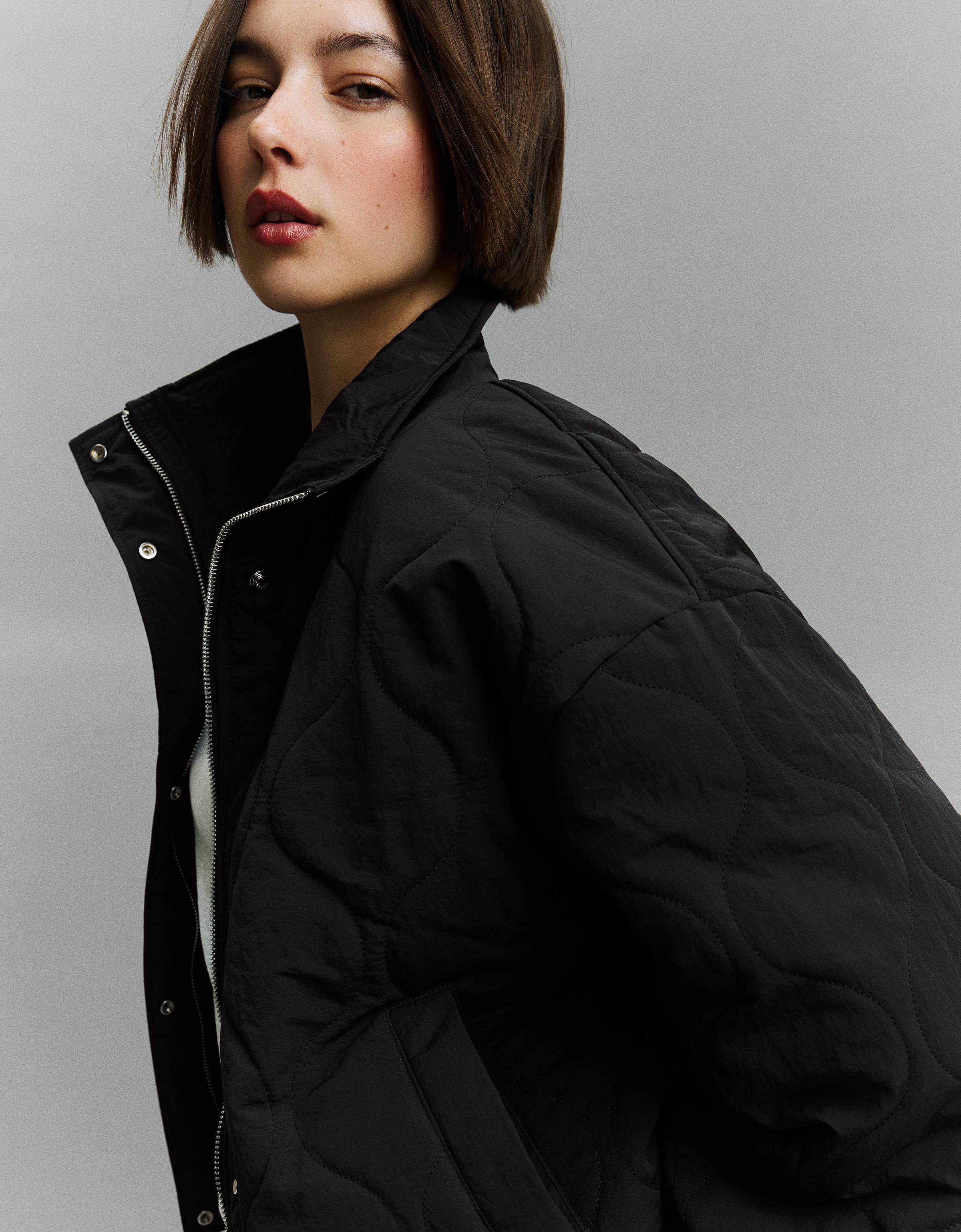 Padded jacket — Black