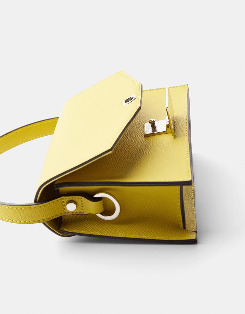 Rigid minaudière-Lime-2