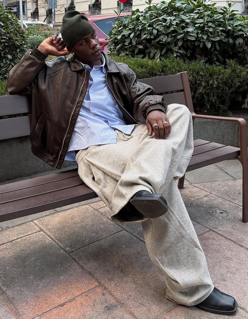 Galtza bunbuilo mahuka alozdunak oihalezkoak-Grisa