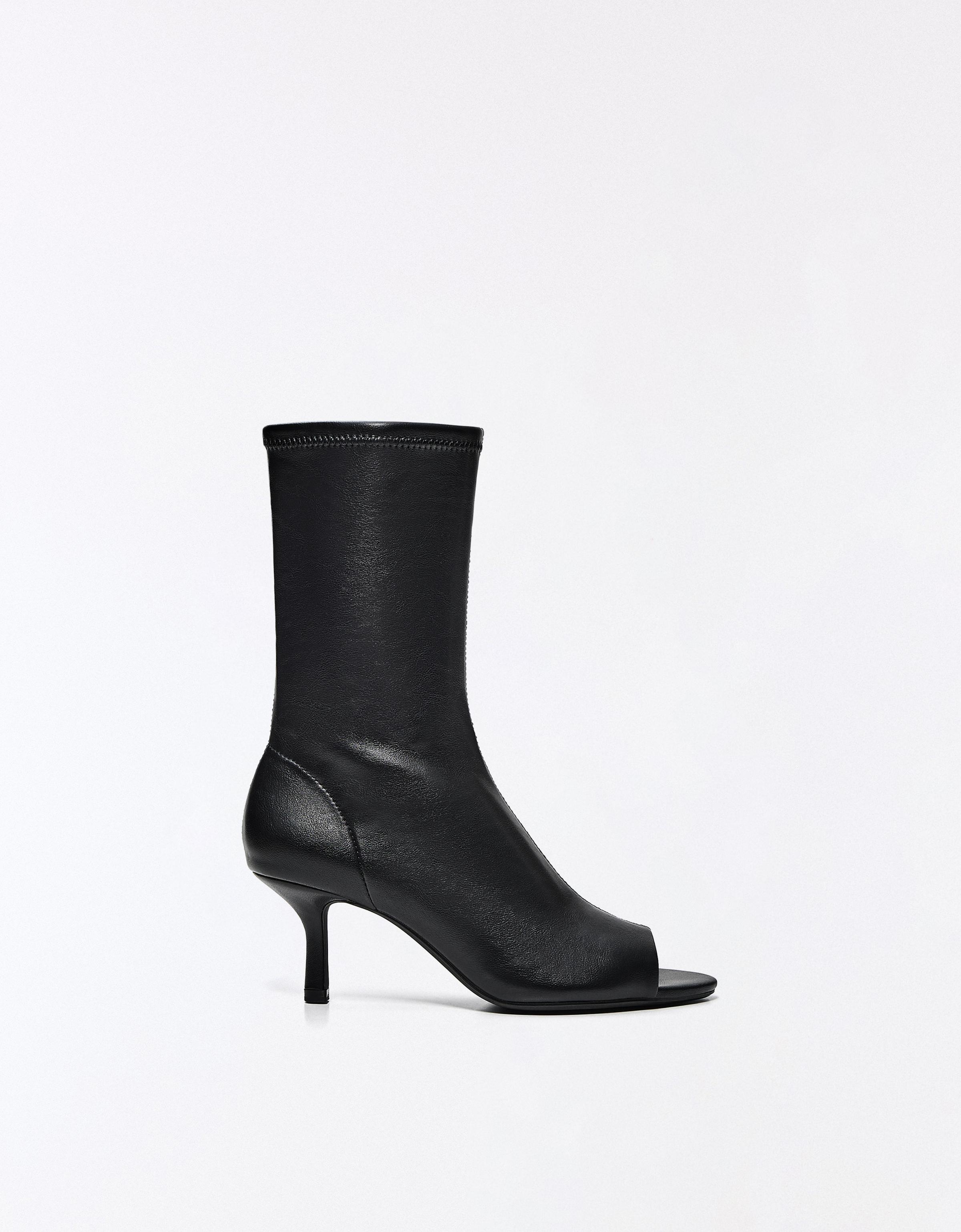 Bershka Peep Toe Topuklu Bot görsel 2