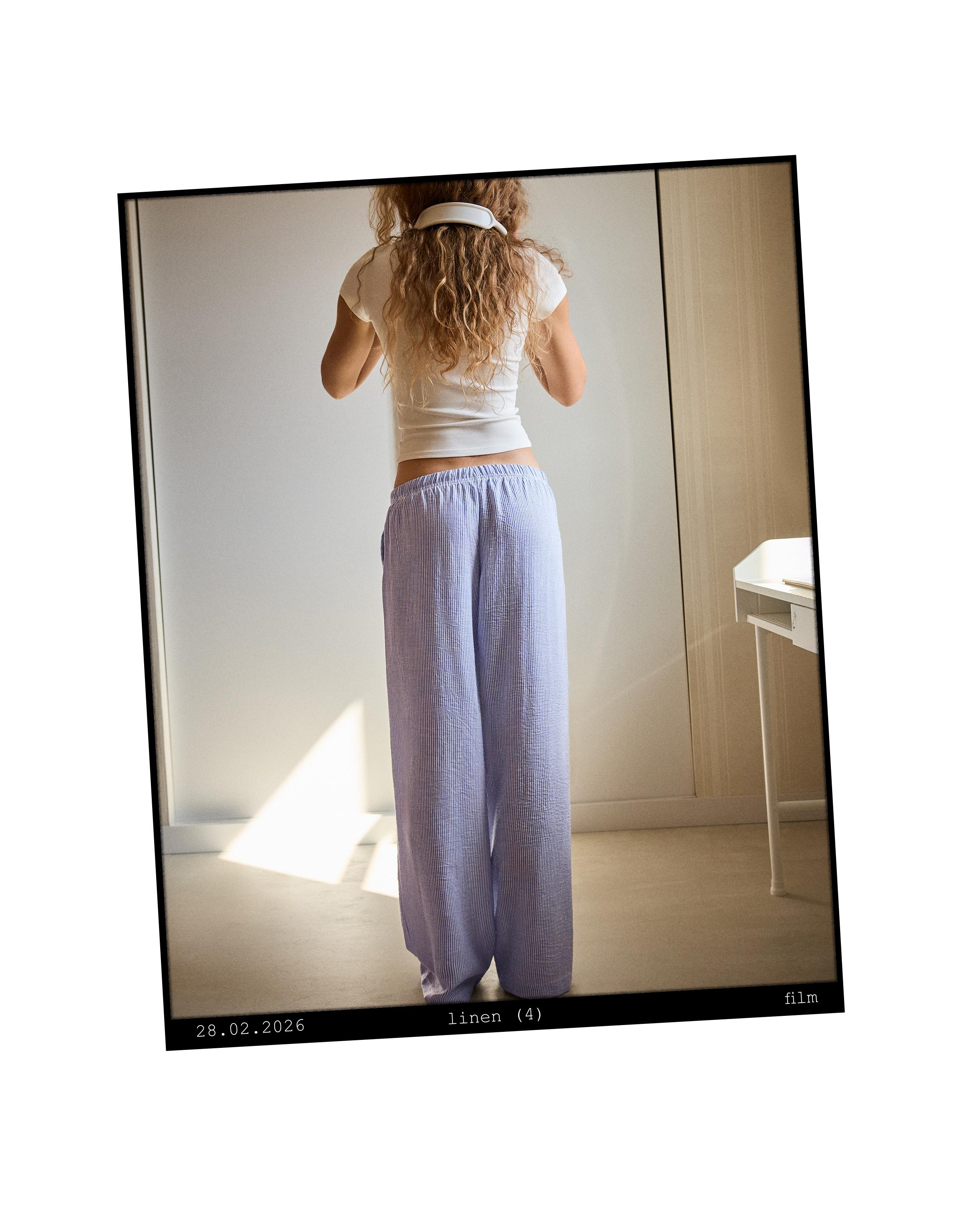 Beli lastikli pantolon - Görsel 167