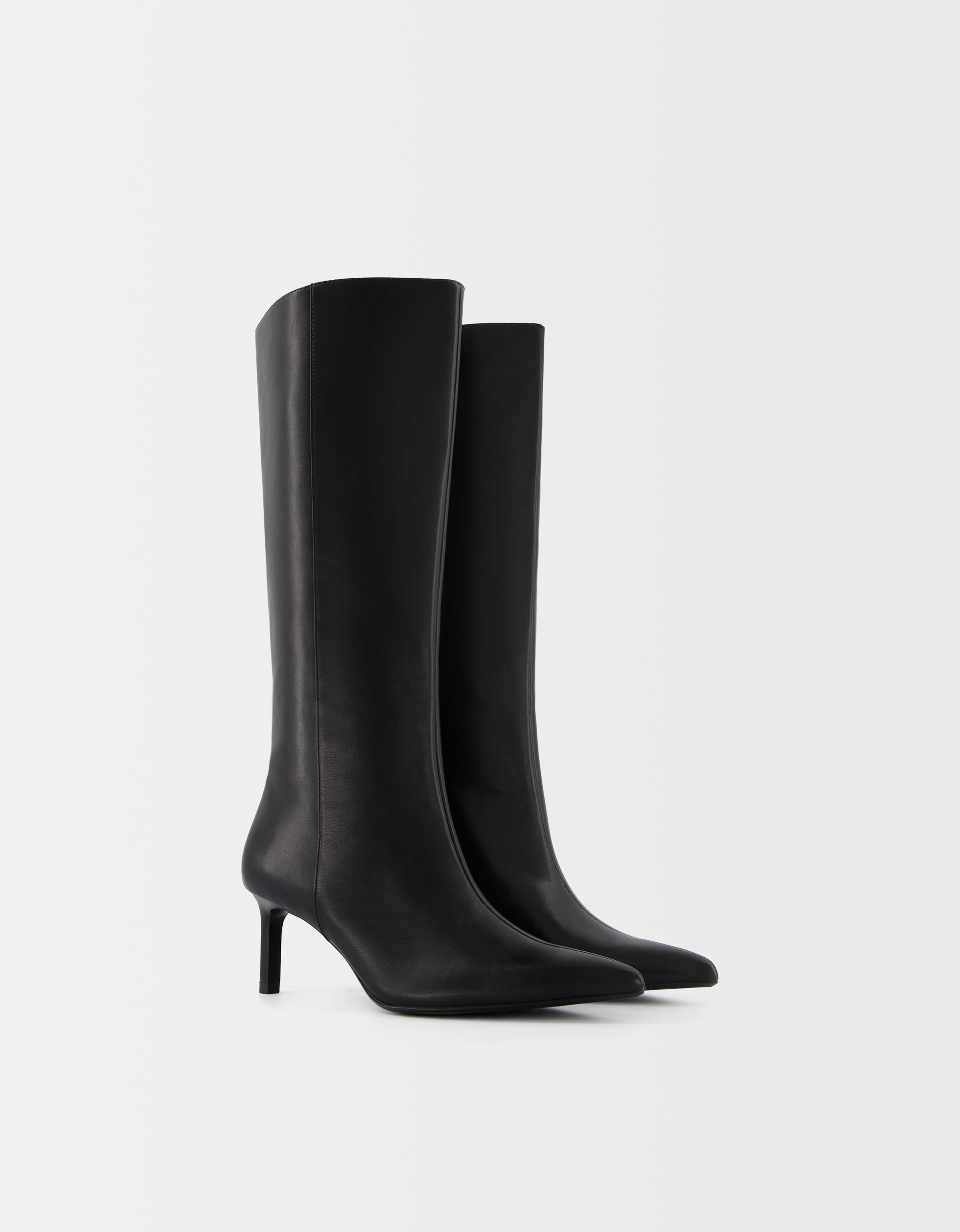 Kitten heel boots Shoes Women Bershka