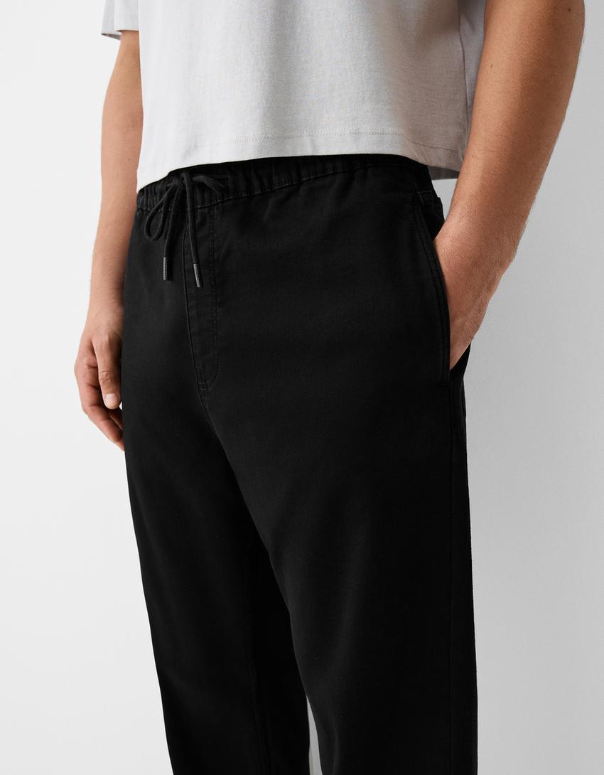 Jogger jeans-Black-3