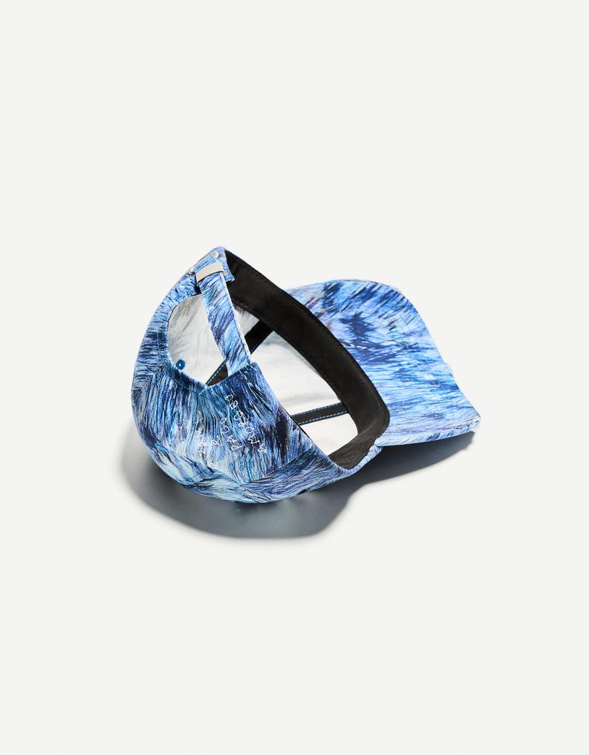Gorra CA7RIEL & Paco Amoroso print-Azul claro-2