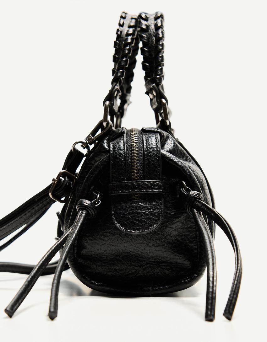 Mini bowling bag-Black