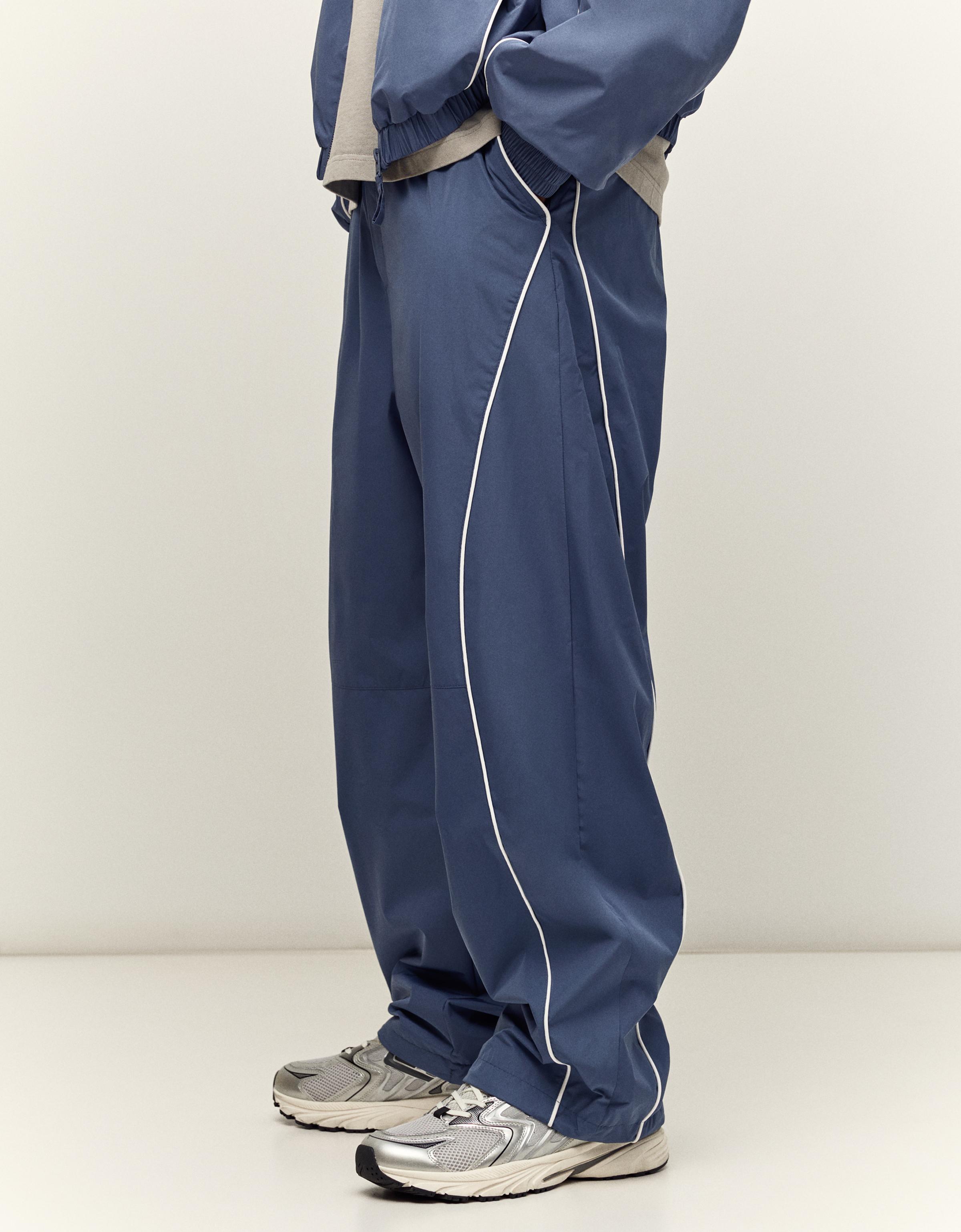 Technical baggy trousers — Blue