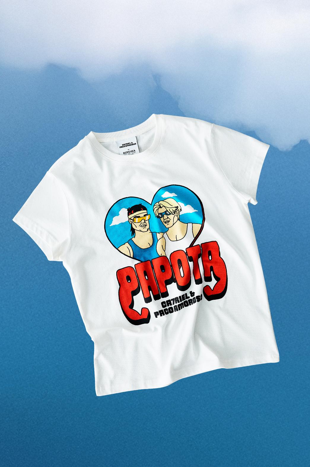 CA7RIEL & Paco Amoroso short sleeve T-shirt