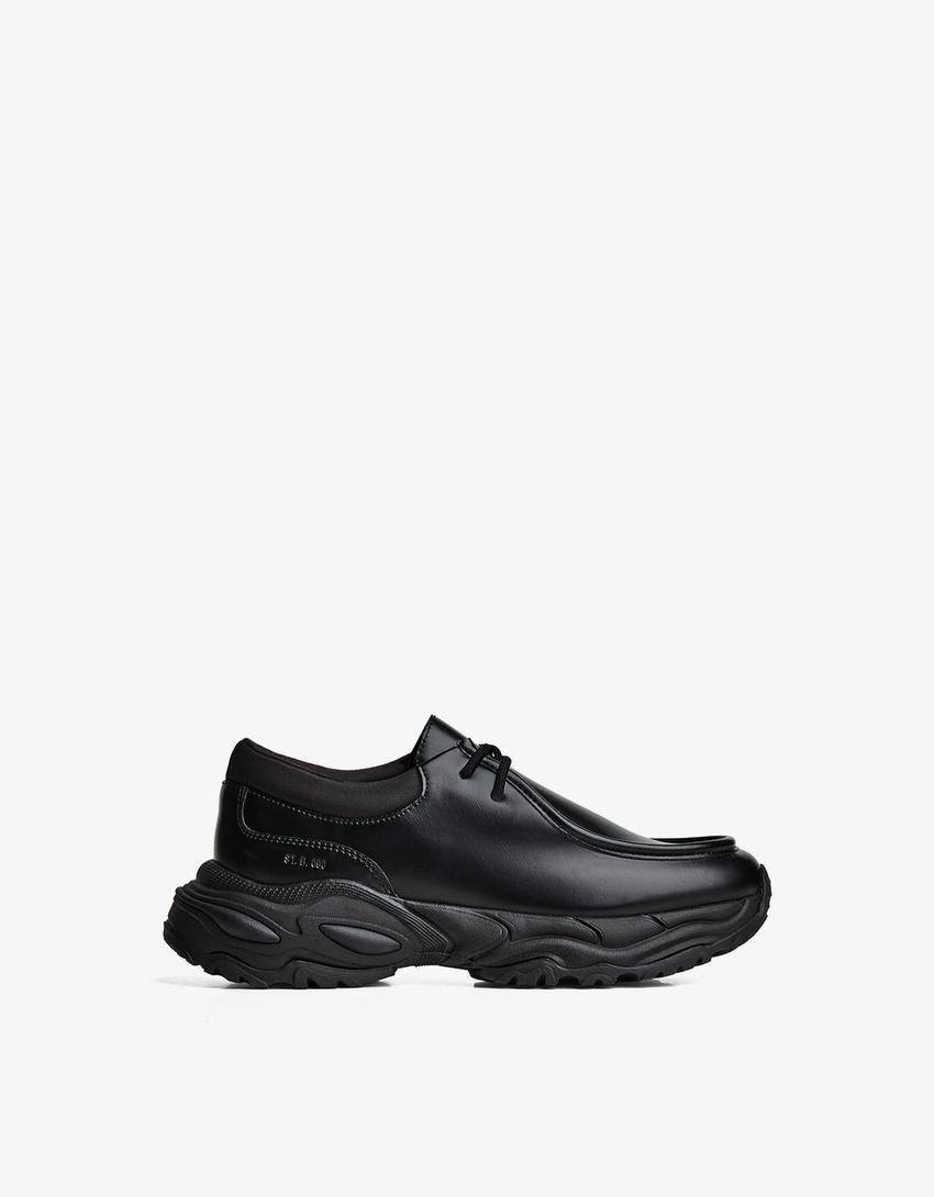 Sneaker shoes-BLACK-0