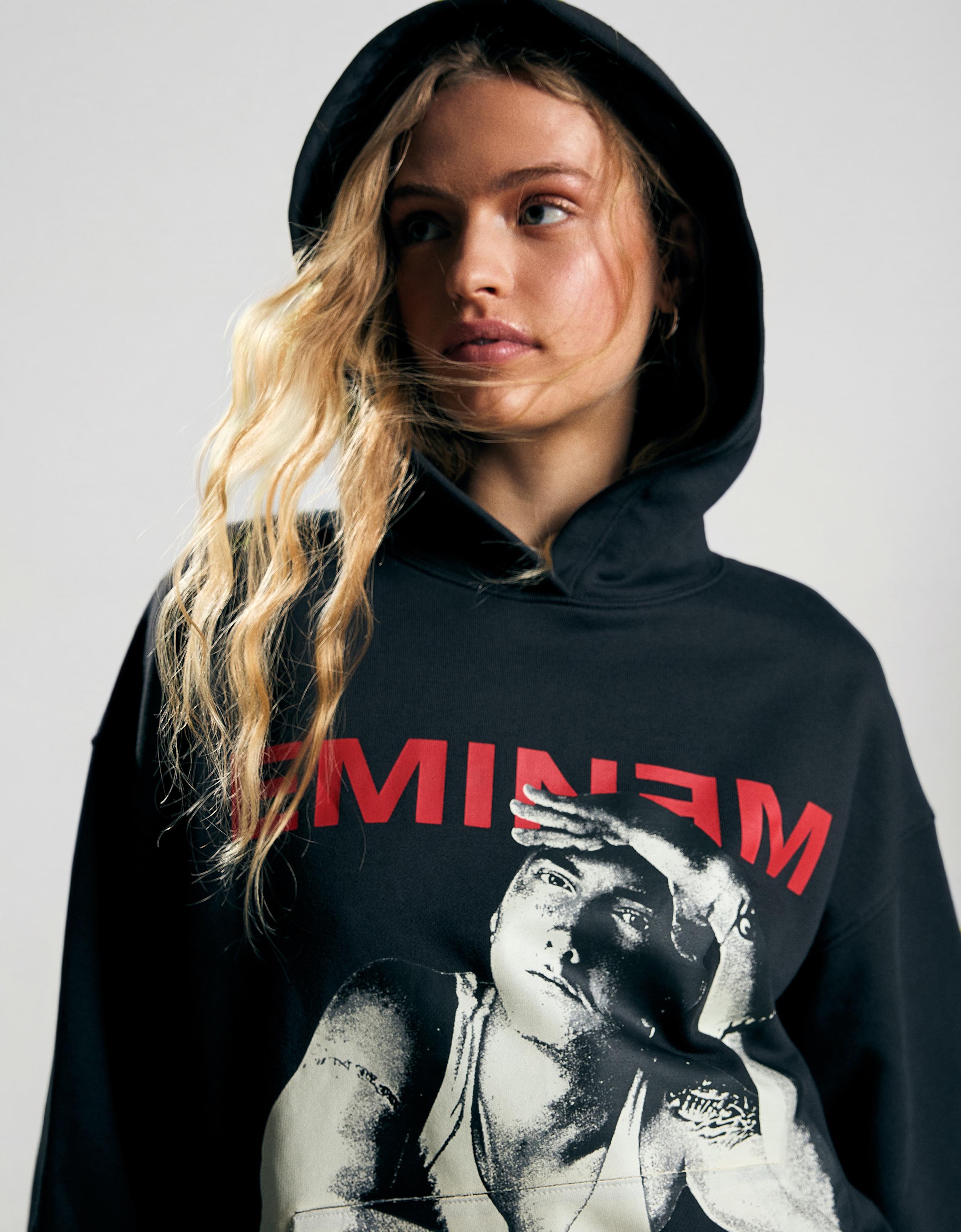EMINEM hoodie — Black