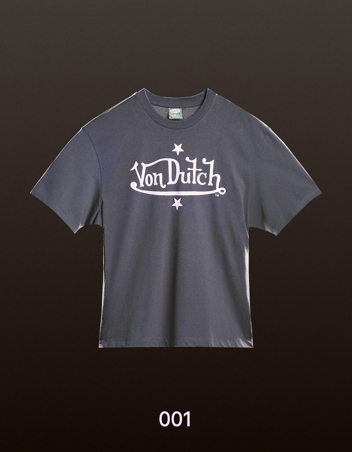 Von Dutch print short-sleeve T-shirt