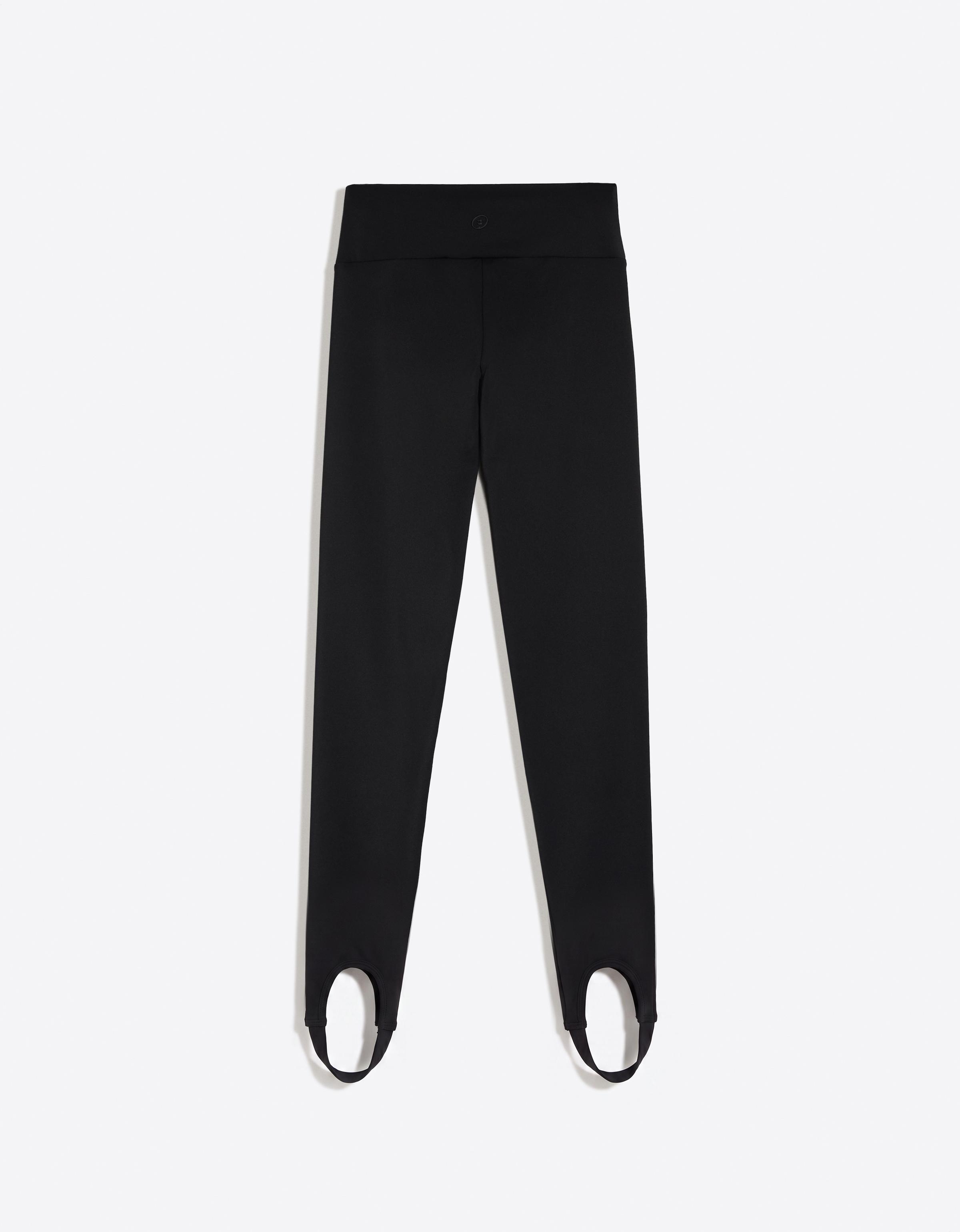 Technical fuseaux trousers — Black