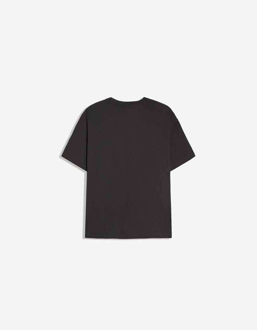 Oversize T-shirt MADISON BEER-Grey