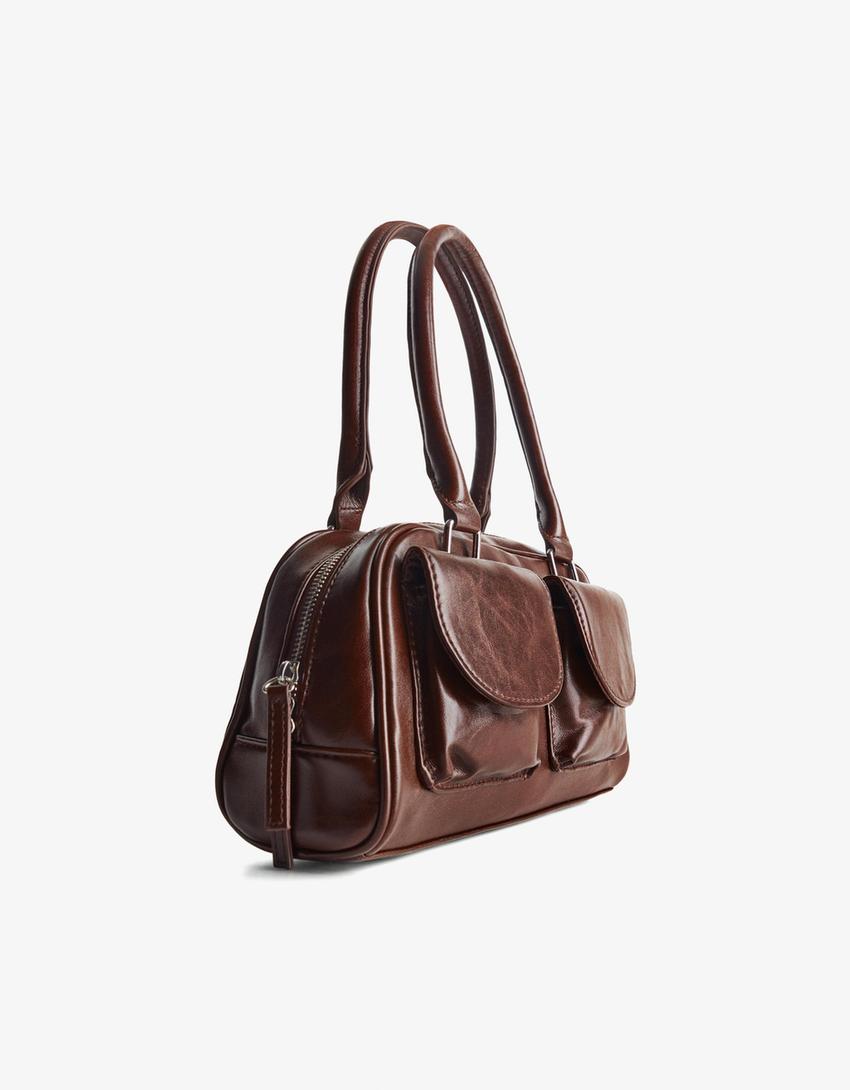 Bowling bag-Brown