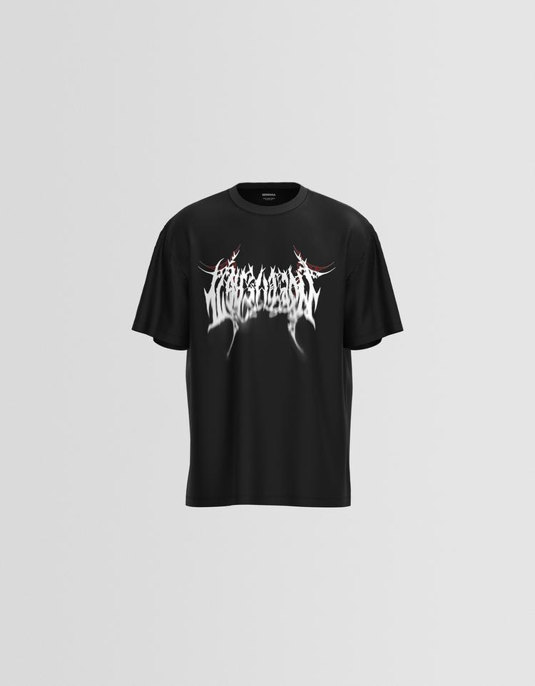 Short sleeve T-shirt with print