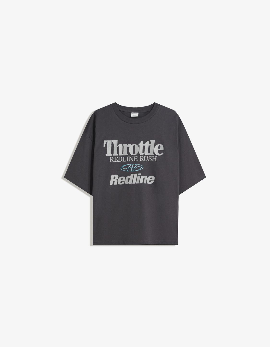 Short sleeve T-shirt with print