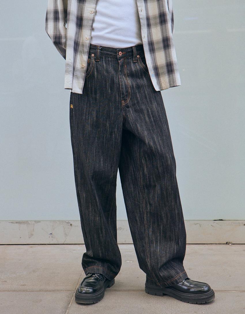 Super baggy jeans-Black