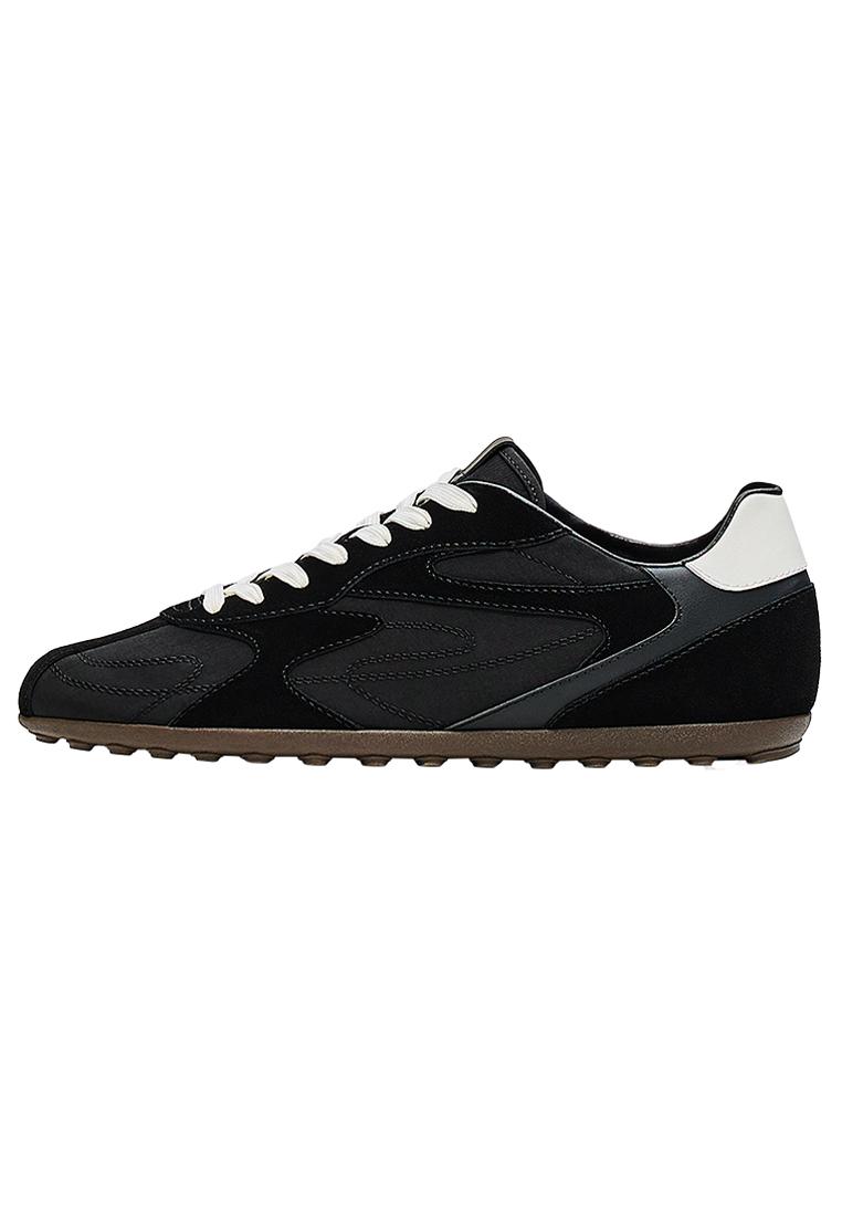 SLIM RETRO TRAINERS — BLACK