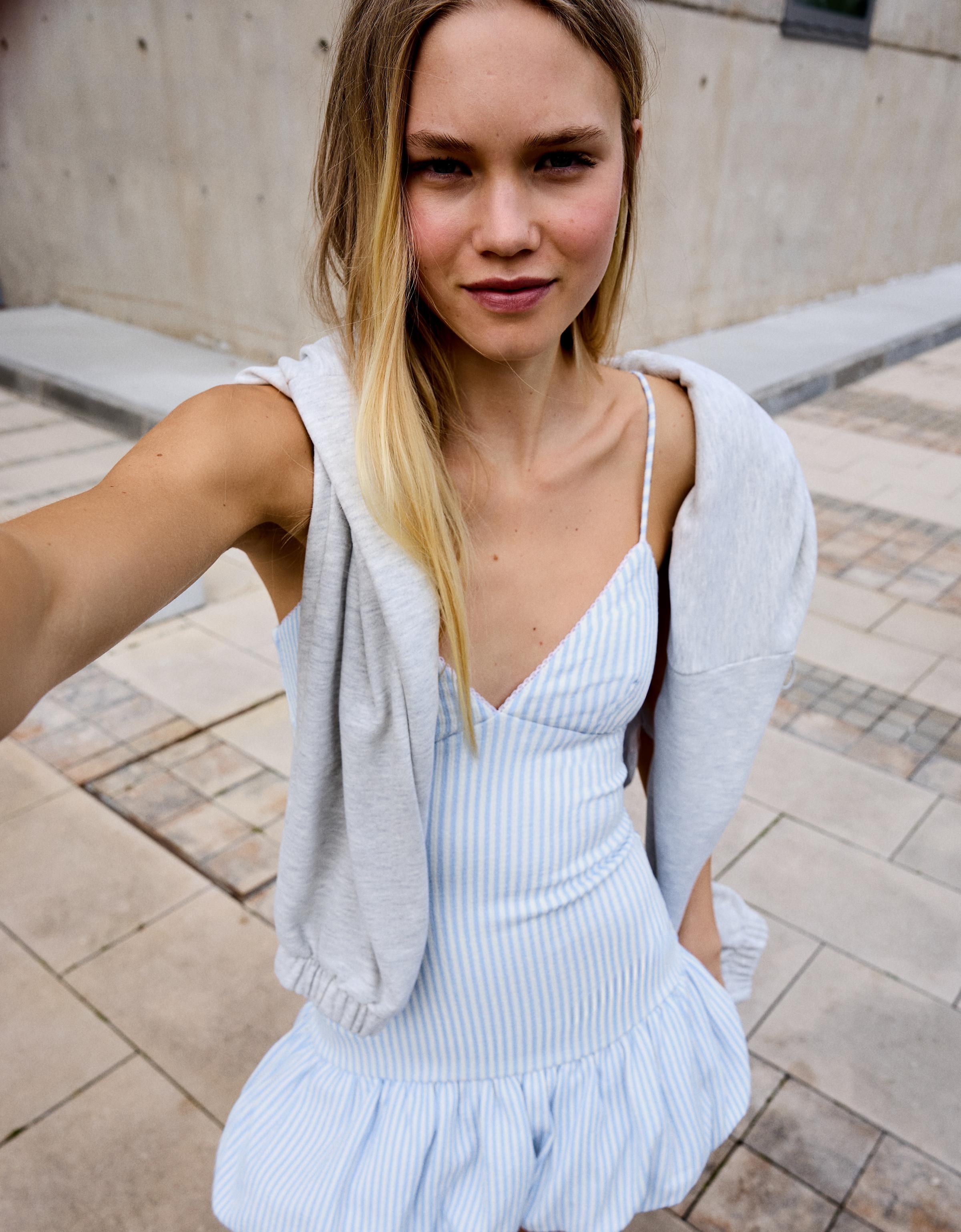 Mini balon elbise - Görsel 24