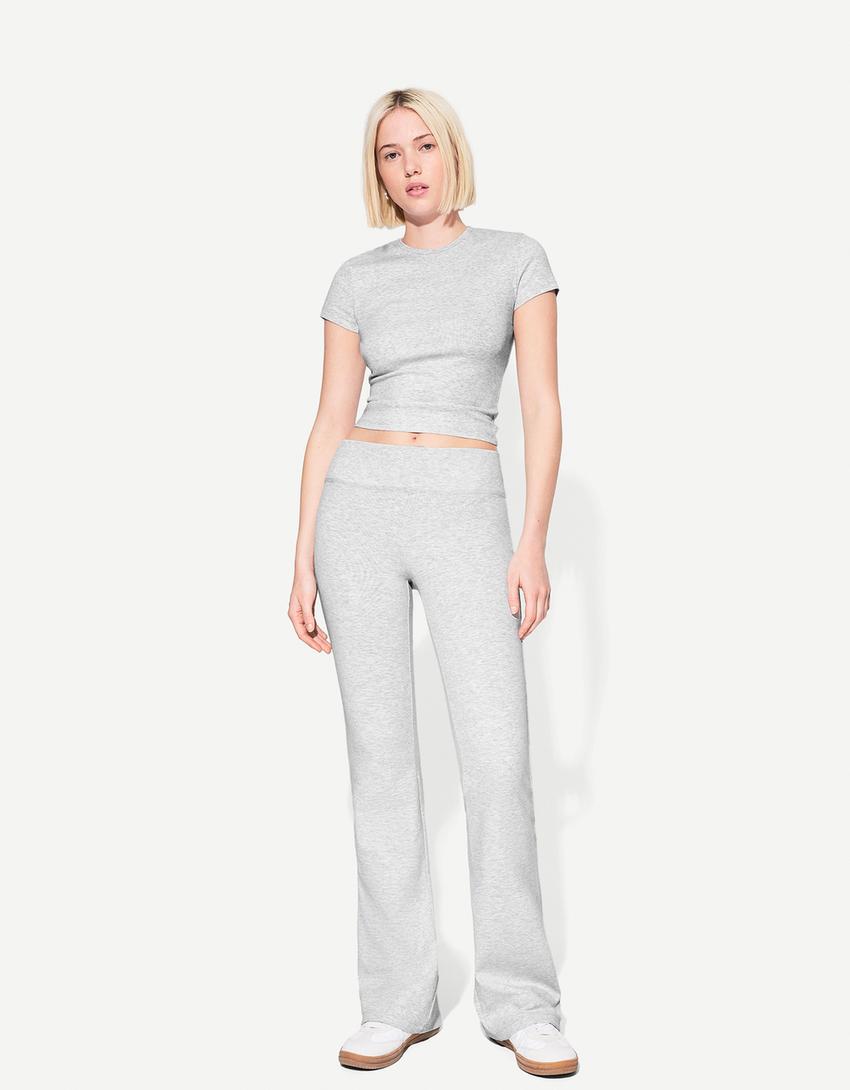 T-shirt and flared trousers set-T-shirt and flared trousers set-2