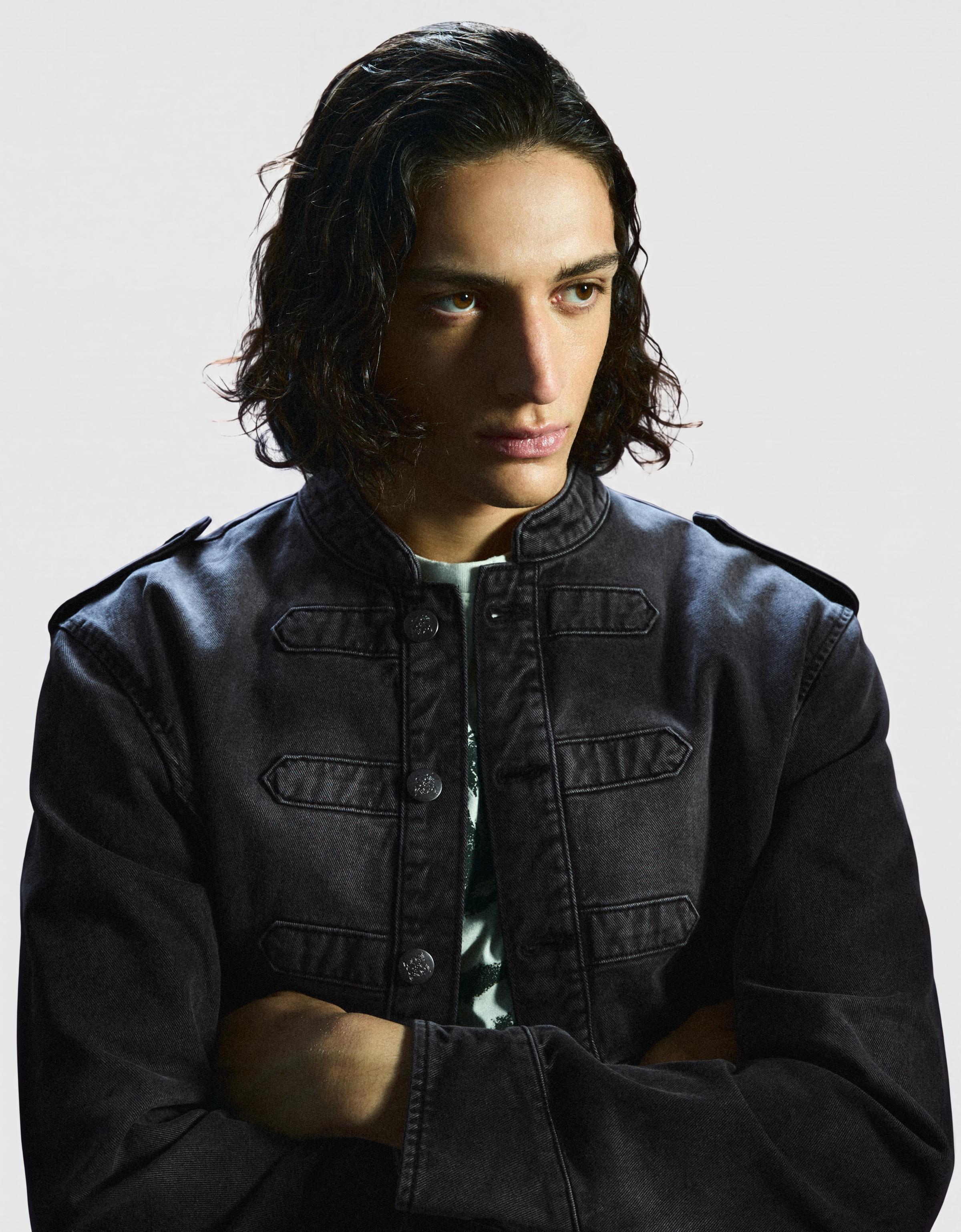 Button-up jacket — Black