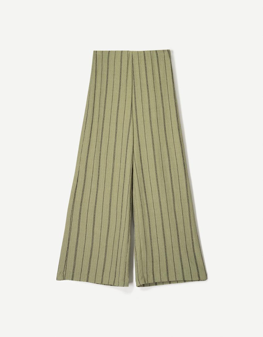 Pantalón bámbula-Kaki