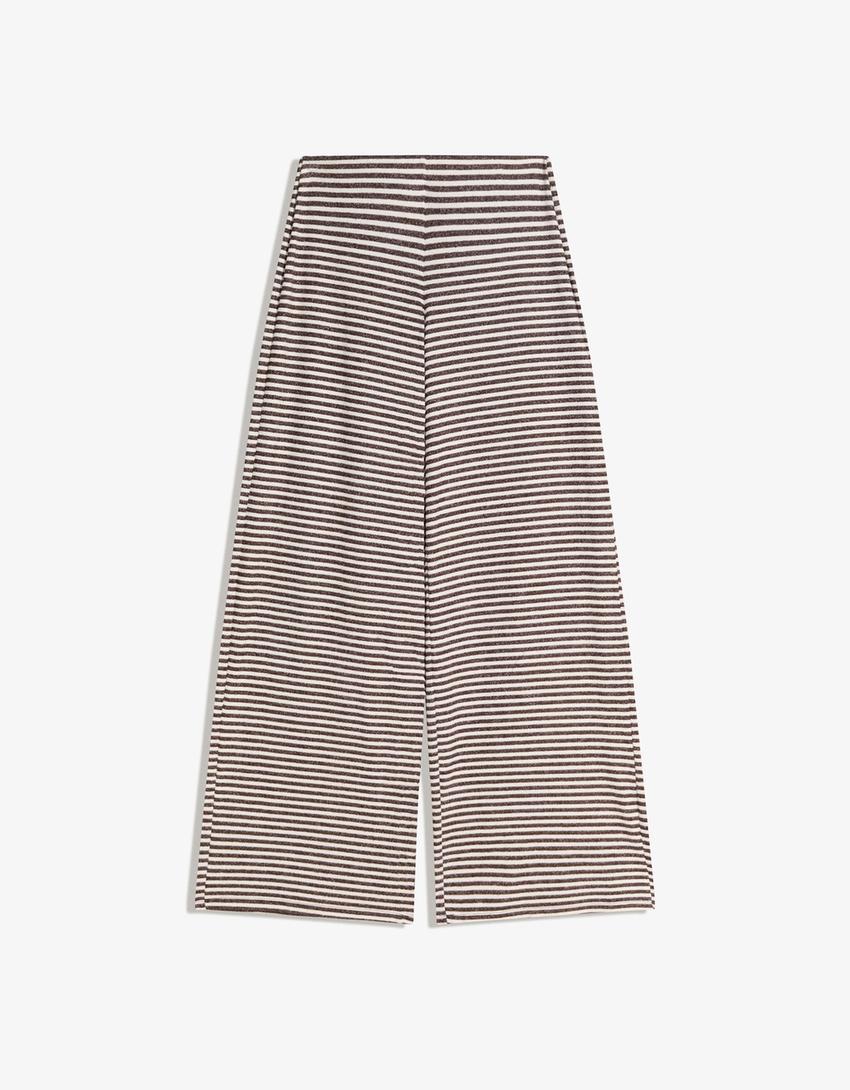 Knitted jumper and trousers set-Knitted jumper and trousers set