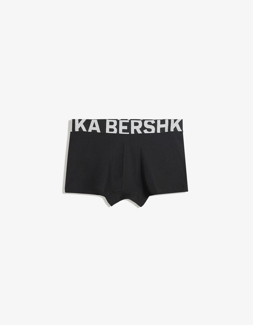 3-Pack boxershorts met brede tailleband-Roos-2