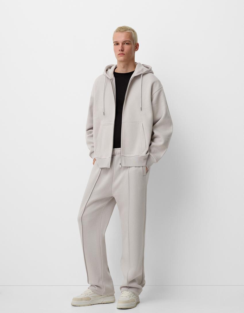 Pack van sweater en wide leg broek-Veelkleurig