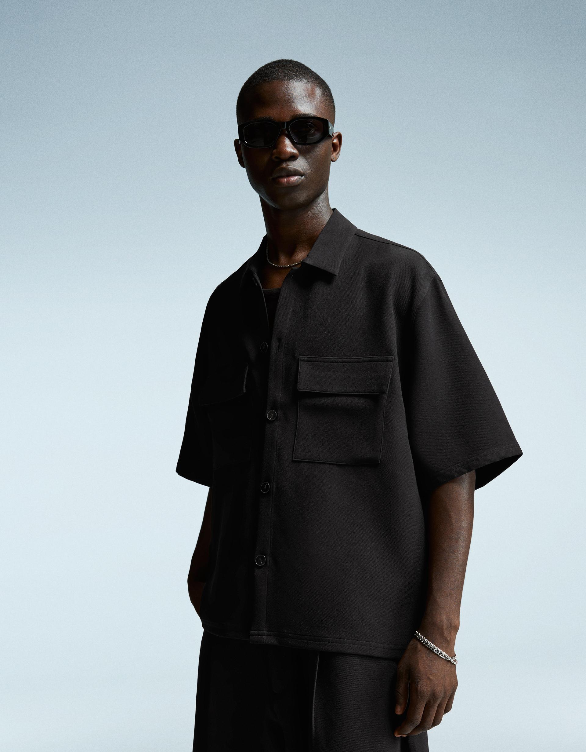 Camicia a maniche corte tailored fit