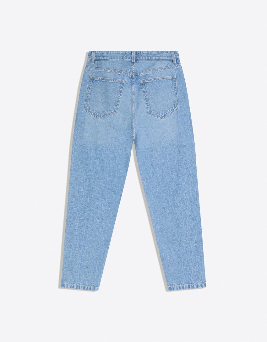 Jeans loose-Azul lavado