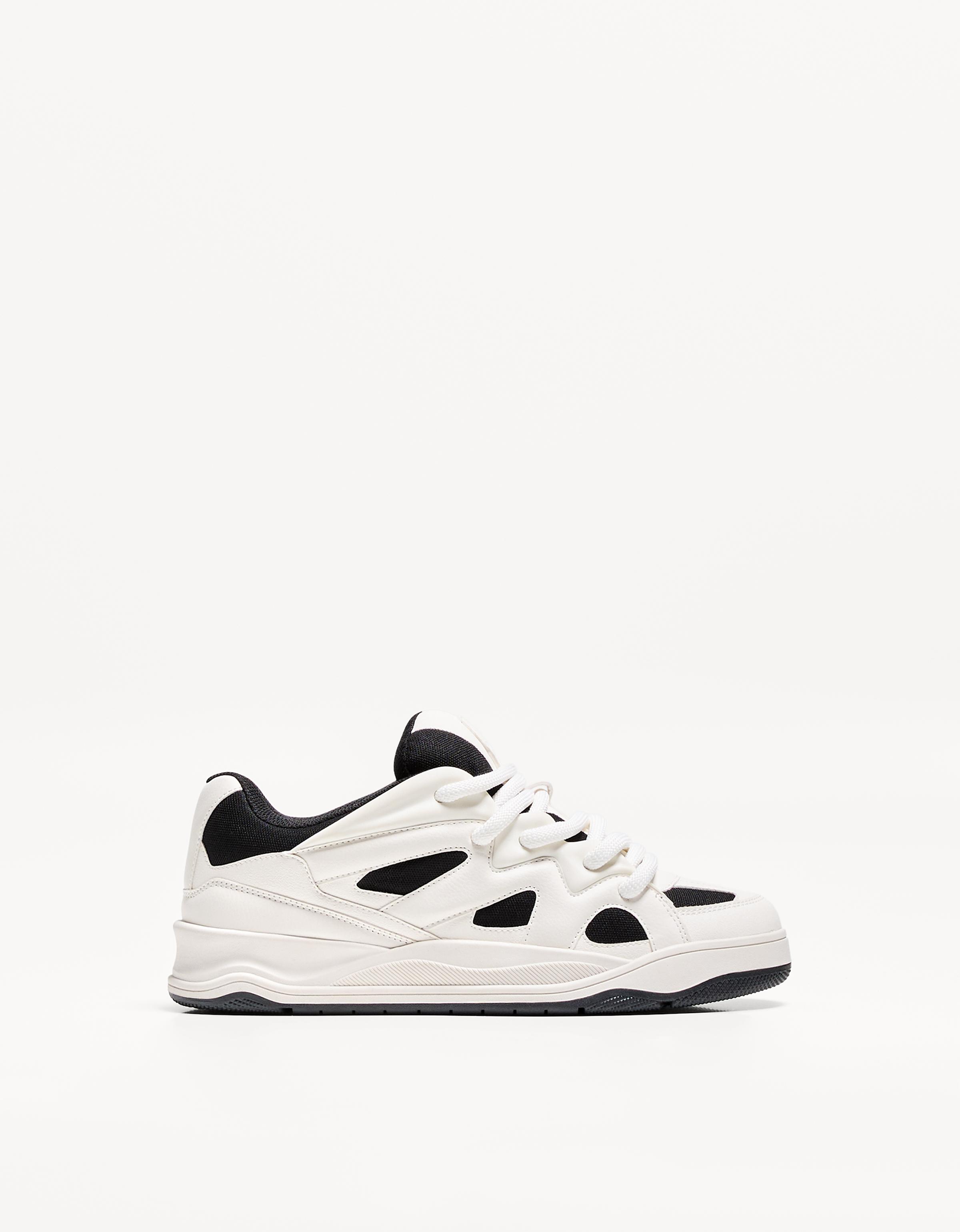 Bershka Kombinierte Skate-Sneaker Herren 42 Kombiniert