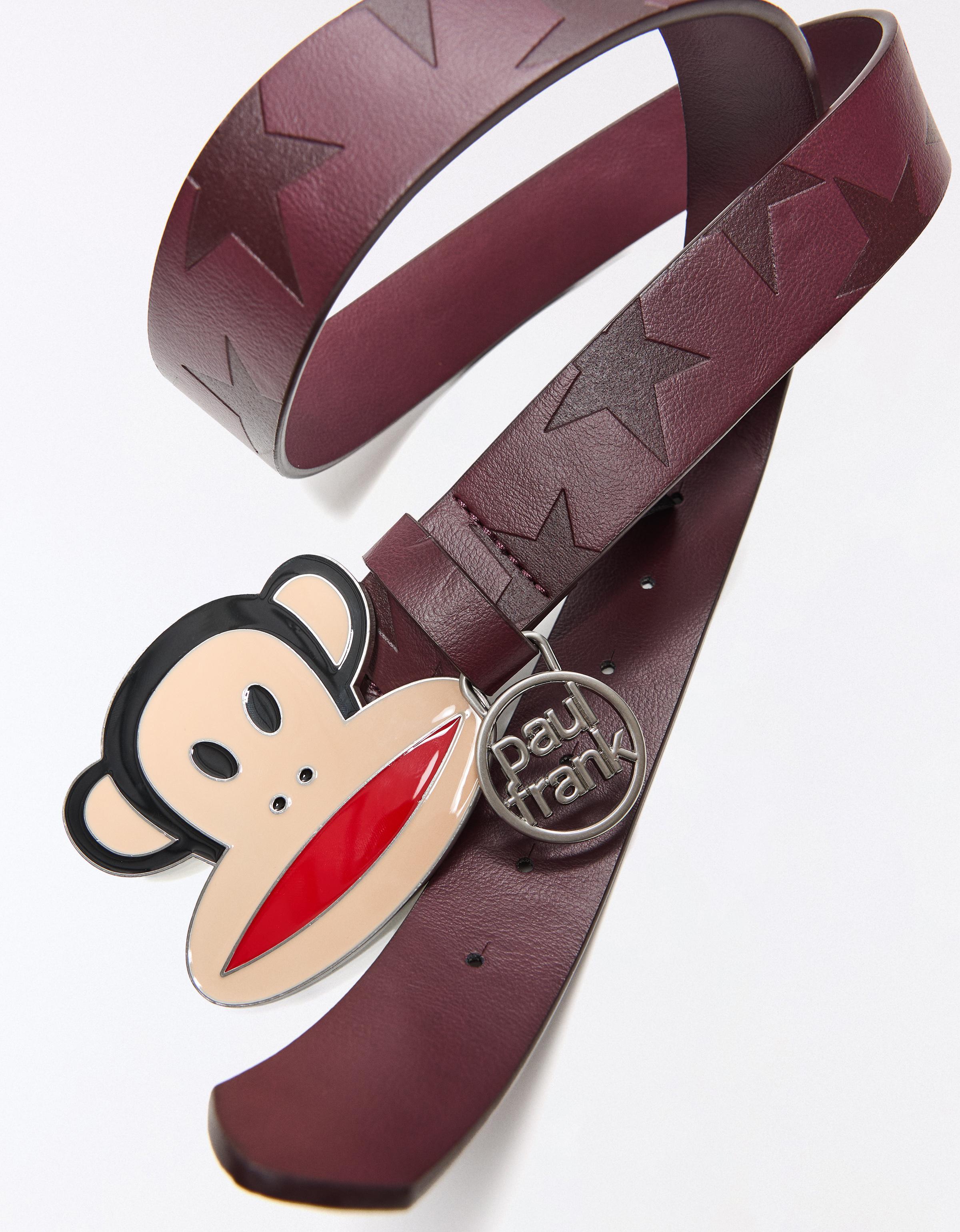 PAUL FRANK belt — Burgundy