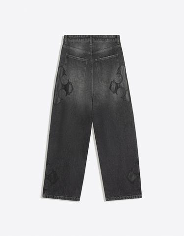 Patchwork barrel jeans — Black 6