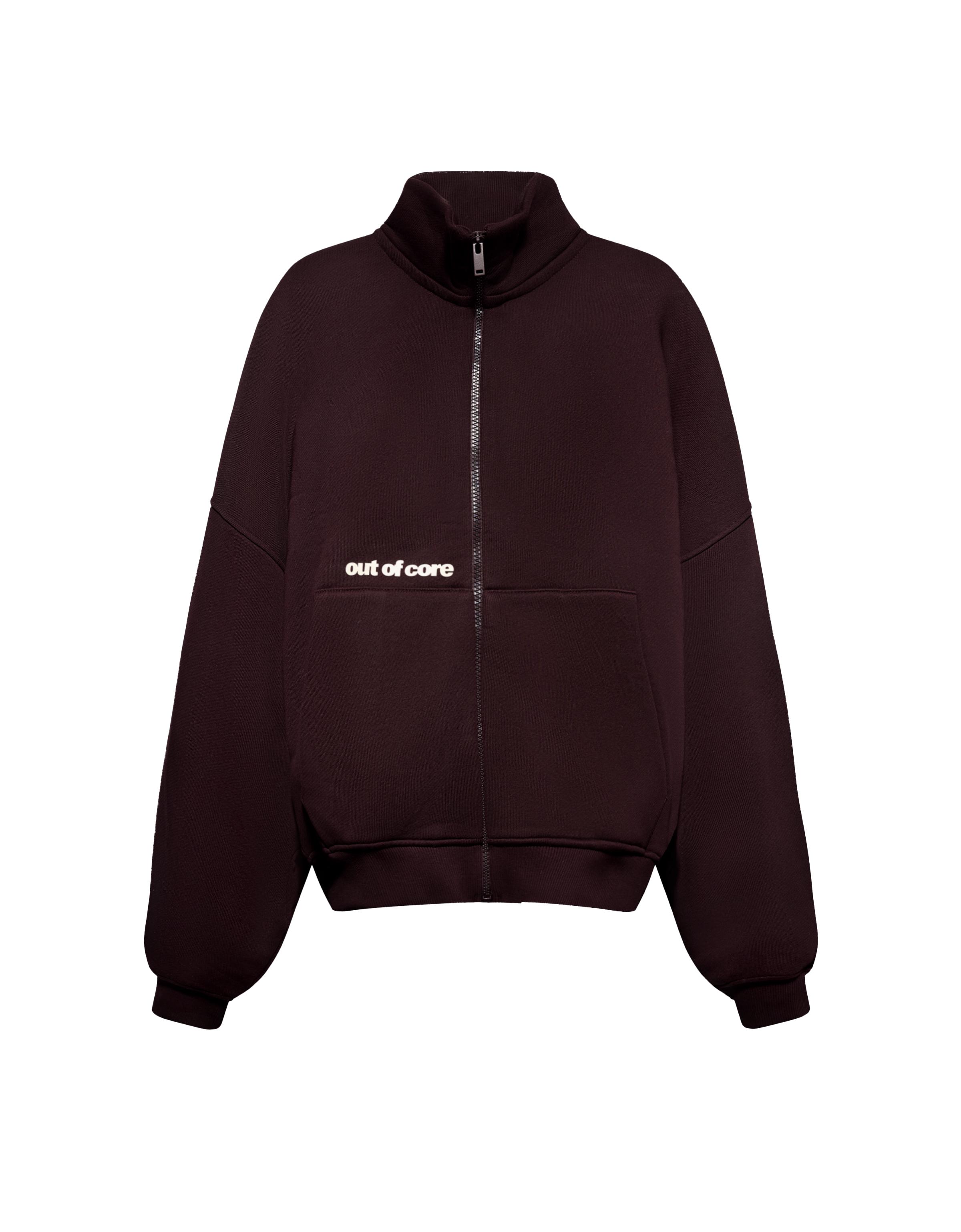 ︎︎☁ Out of core zip-up sweatshirt - Women | Bershka