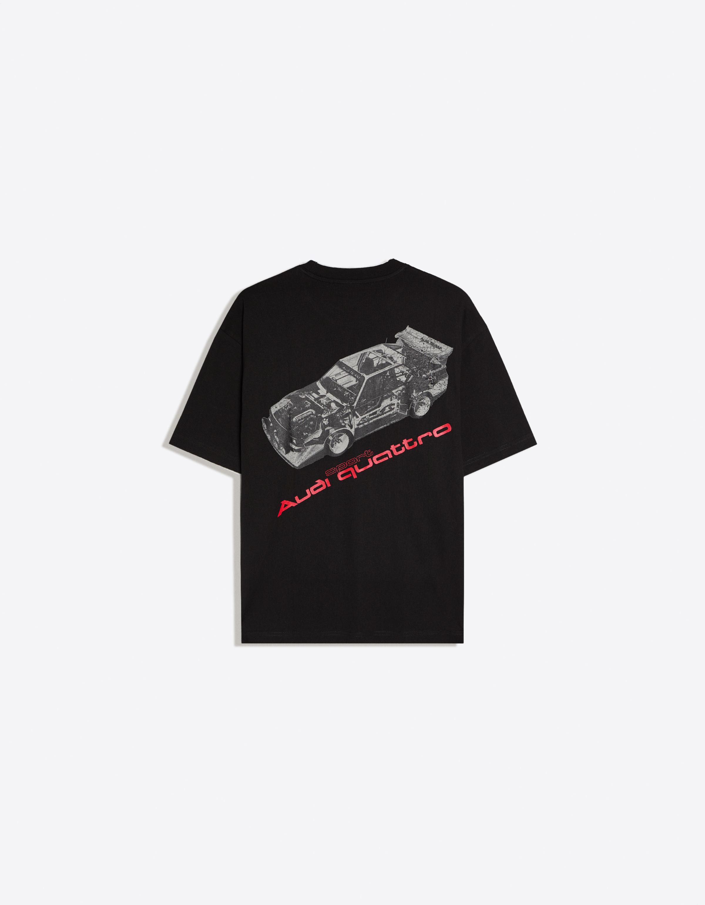 Relaxed fit T-shirt AUDI — Black
