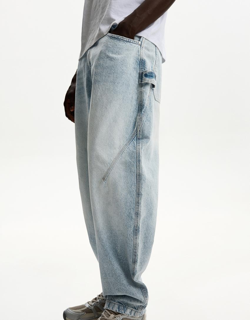 Jeans baggy balloon-Azul lavado-2
