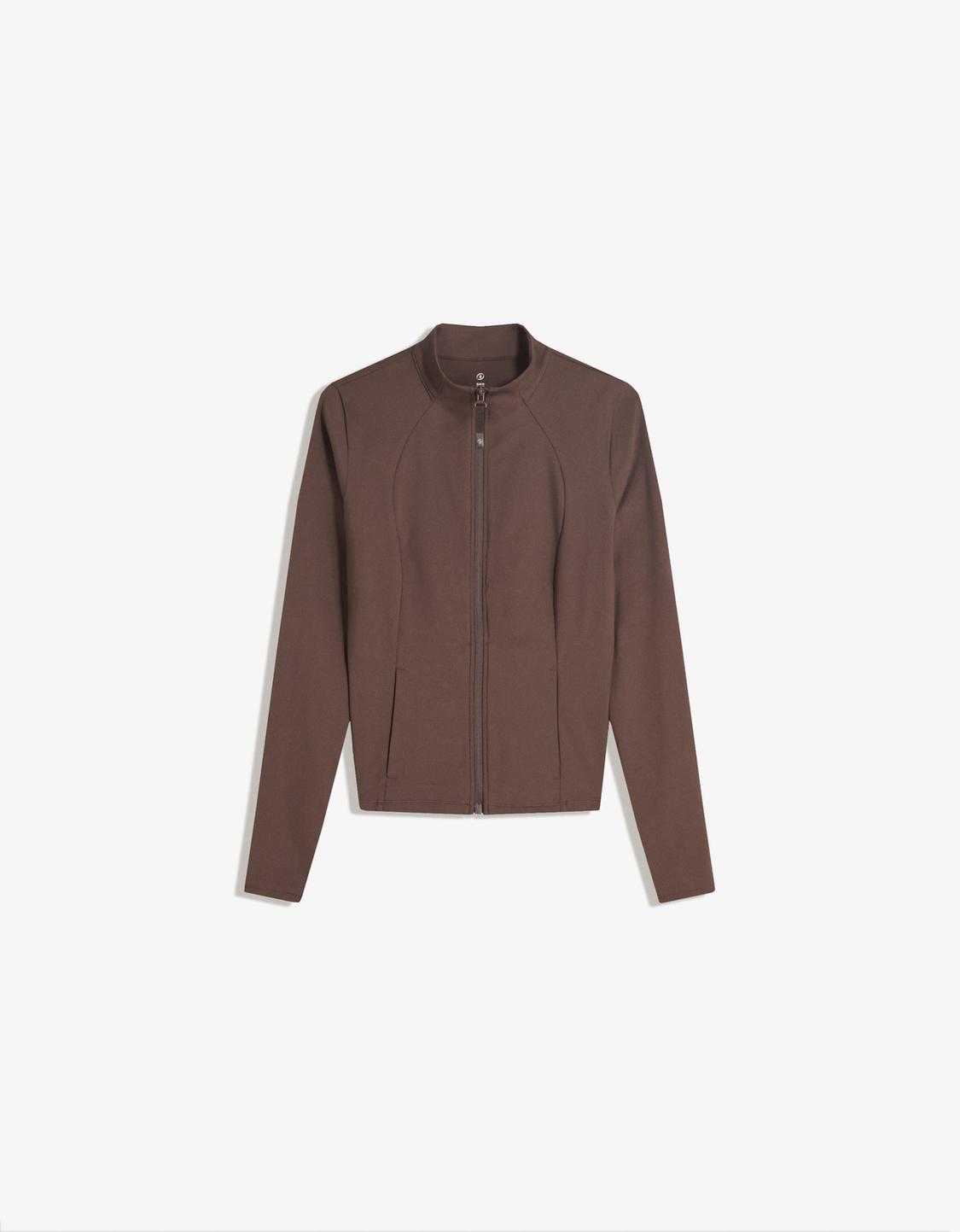 Quick-dry & breathable zip-up jacket
