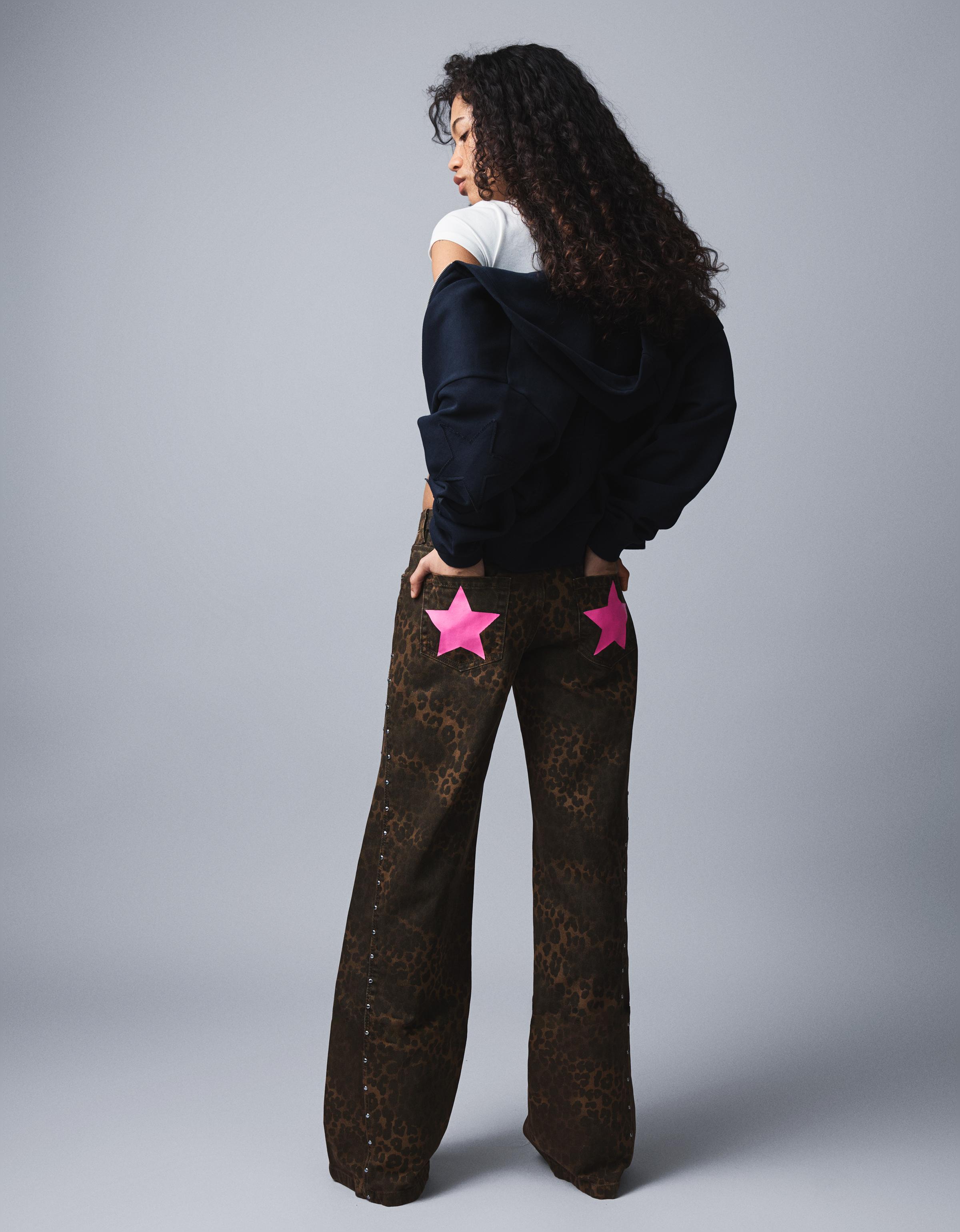 Straight fit fitilli kumaş pantolon - Görsel 38