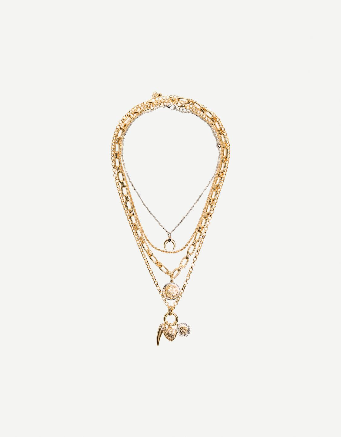 4-pack of pendant necklaces
