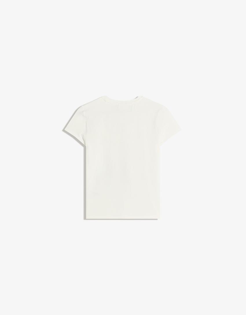Short-sleeve Madagascar T-shirt-Off white