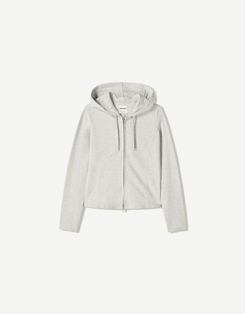 Şardonlu sweatshirt ve eşofman altı takımı-Şardonlu sweatshirt ve eşofman altı takımı-2