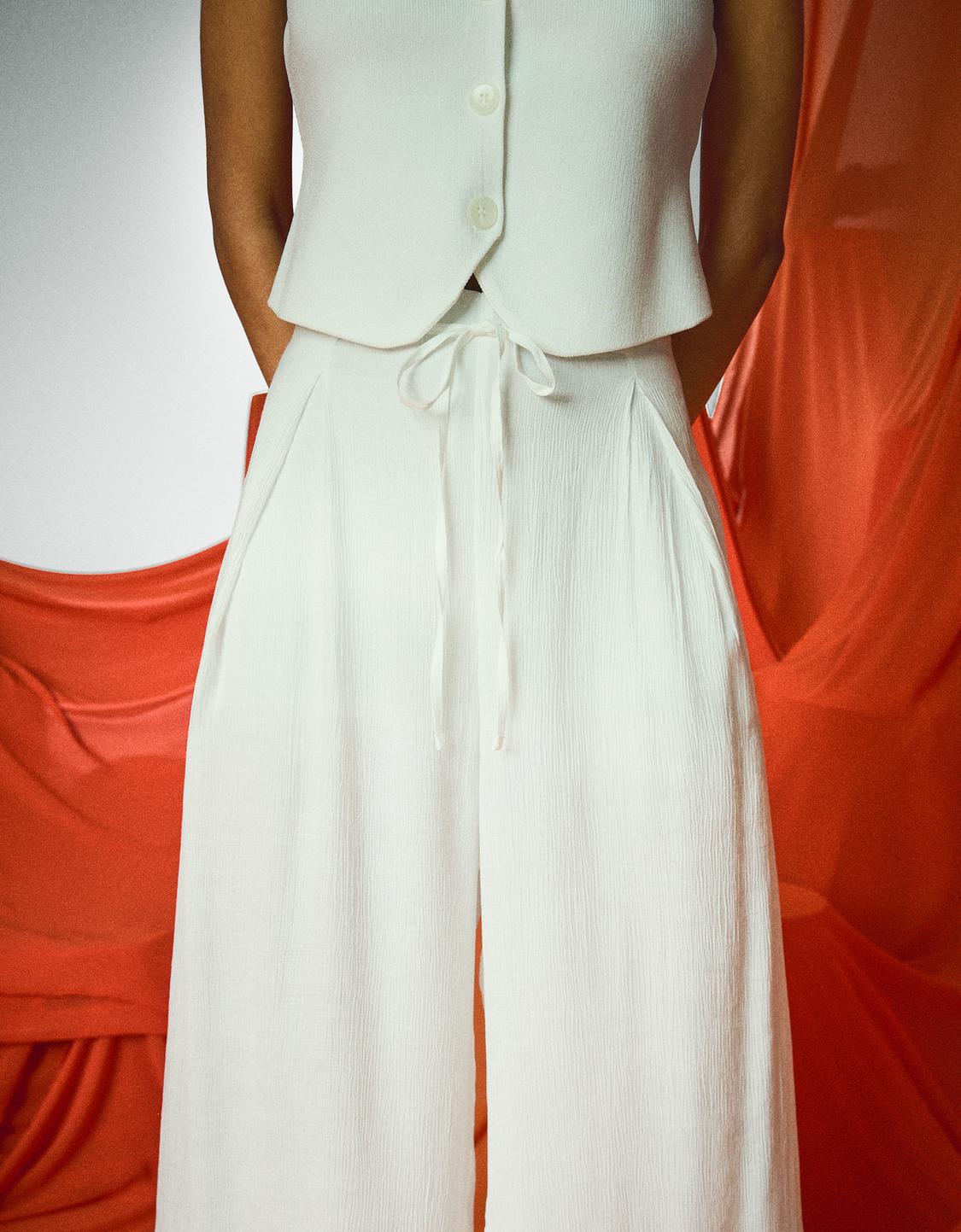 Pareo-effect culottes